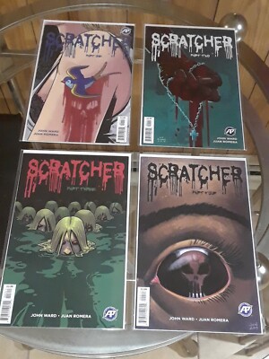 Scratcher #1-4 (Antarctic Press 2019 1 2 3 4) John Ward / Juan Romera