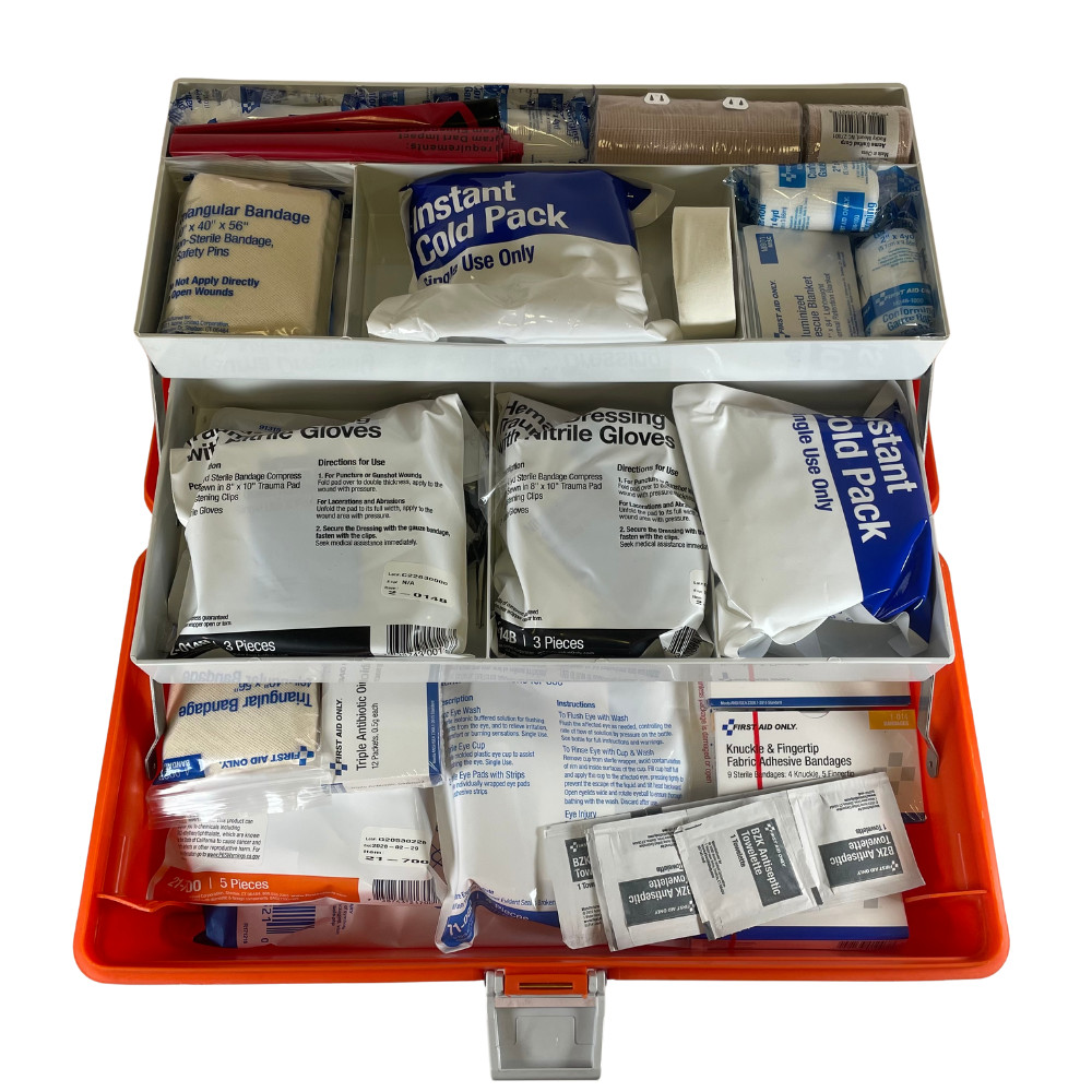 First Aid Only 3100 1 People Served 102 Components First Aid Kit And Housing -