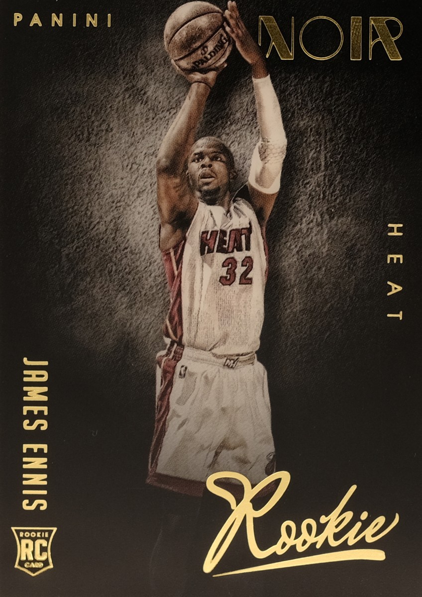 2014-15 Panini Noir Basketball Base Color Rookies #195: James