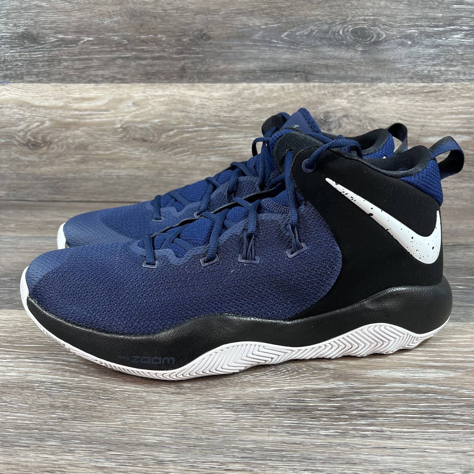 Nike Air Zoom Rev II TB Navy Blue Size 14 Men's Basketball Shoes A05386401 eBay