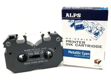 Alps MD Series Metallic Cyan Ink Cartridge 106040-00 - New Old Stock