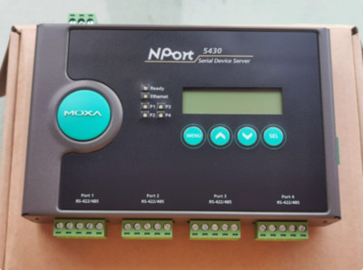 1pcs MOXA NPORT5430 4-port 422 485 serial server