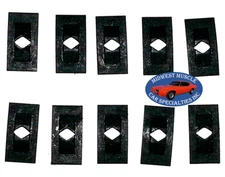 Ford Lincoln Mercury 3/32" Stud Emblem Badge Trim Molding Push Speed Nut 10pcs C