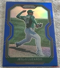 2021 Panini Prizm JESUS LUZARDO #83 Tier 1 Blue Philadelphia Phillies