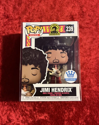 Funko POP! Jimi Hendrix (Funko Exclusive ) 3.75" #239! Nice!