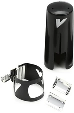 Vandoren LC04BP Optimum Bass Clarinet Ligature - Black (3-pack) Bundle