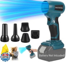 Cordless Handheld Turbo Blower for Makita 18V Battery Leaf Blower Power Jet Fan
