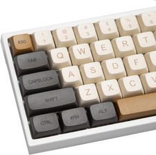 Guffercty kred XDA Profile Keycaps 125 Retro PBT Key Cap Cover Set Dye