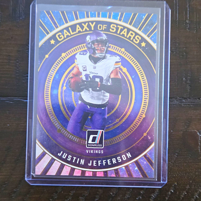 2024 Panini Donruss Galaxy of Stars Justin Jefferson #GOS-JJE Vikings
