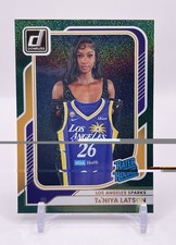 2026 Donruss WNBA Ta'Niya Latson #100  Rated Rookies Green Shimmer Sparks
