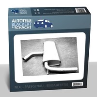 EndschalldäMpfer für Seat Altea/Leon 1.9TDI 3/05-