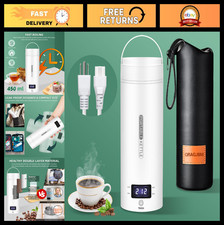 Portable Electric Kettle Mini Water Boiler with 4 Temp Control, Auto Shut-Off, B
