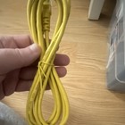 Yellow RJ-45 to RJ-45 Ethernet Cable Patch Cable 3 ft UTP Universal Compatible — photo 3