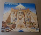 IRON MAIDEN~~POWERSLAVE~~1984~~TEXTURED SLEEVE~~MERCH SHEET ~~EMI RECORDS