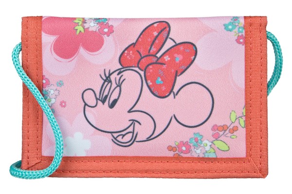 Minnie Mouse Maus Kinder Brustbeutel Geldbeutel Portemonnaie Brusttasche-image
