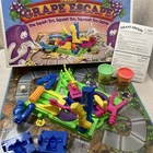 VINTAGE -The Grape Escape Game COMPLETE With Play Dough Parker Brothers 1992