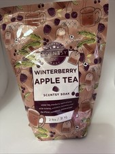 Scentsy Soak 2 LB Bath Salts Winterberry Apple Tea Aroma