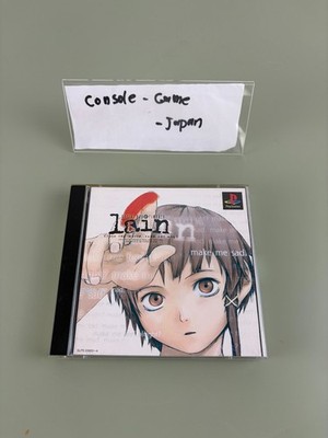 Serial Experiments Lain (Sony PlayStation 1 PS1, 1998) From Japan