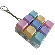 RGB LED Keyboard Fidget Toy for Tactile Stimulation at For Home or Travel