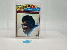 VTG TOPPS 1977 MEXICAN FOOTBALL CARD #280 Curley Culp PETROLEROS OILERS SP LOW