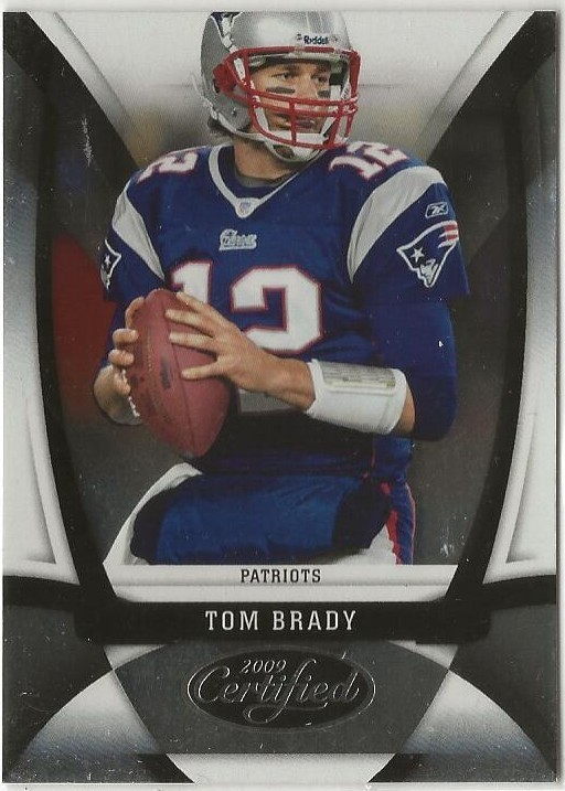 TOM BRADY - 2009 Panini Donruss Certified Football Card  #74 - Patriots  (2898a)