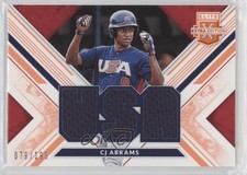 2019 Elite Extra Edition USA National Team Materials Orange 79/199 CJ Abrams s3g