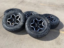 17 Jeep Wrangler Gladiator Rubicon Oem Wheels Rims Tires 9237 Black Bfg Ko2 At