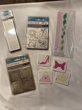 PROVO CRAFT CUTTLEBUG mostly new DIES Honeycomb Garden Creatures Charms more