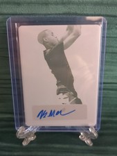 2021-22 LEAF METAL AUTOGRAPHS BA-BM1 BRYCE MCGOWENS PRINTING PLATE