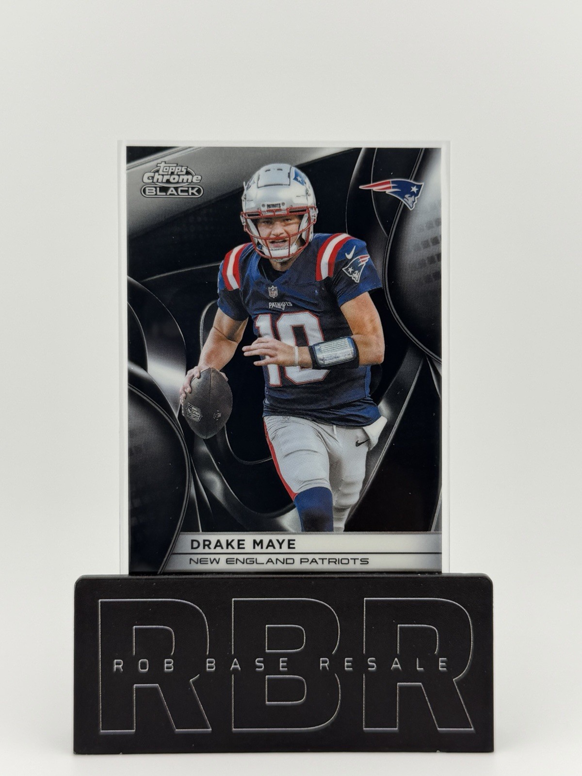 2025 Topps Chrome Black Drake Maye #69 New England Patriots