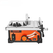 Table Saw for Jobsite 10'' 15-Amp 25-in Max Rip Capacity Blade Portable Compact