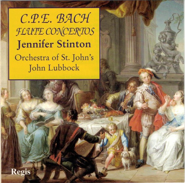 Jennifer Stinton - Flute Concertos, Bach Orchestra CD