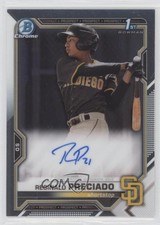 2021 Bowman Chrome Prospect Auto Reginald Preciado #CPA-RPR Auto 15r3