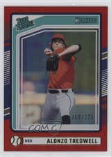 2024 Panini Donruss Rated Prospects Red 269/275 Alonzo Tredwell #157 19dr