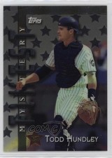 1998 Topps Interleague Match-Ups Mystery Finest Todd Hundley Derek Jeter 12gr