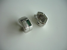 Orecchini lunghi Pierre a cerchio RH zirconi opachi