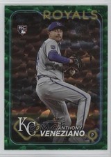 2024 Topps Series 2 Green Foil 128/499 Anthony Veneziano #425 ut4