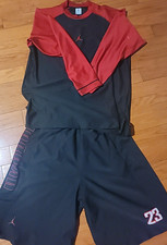 MICHAEL JORDAN LONG SLEEVE SHIRT AND SHORTS MATCHING SET