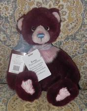 Charlie Bears 2024 RUMMY plumo plush bear