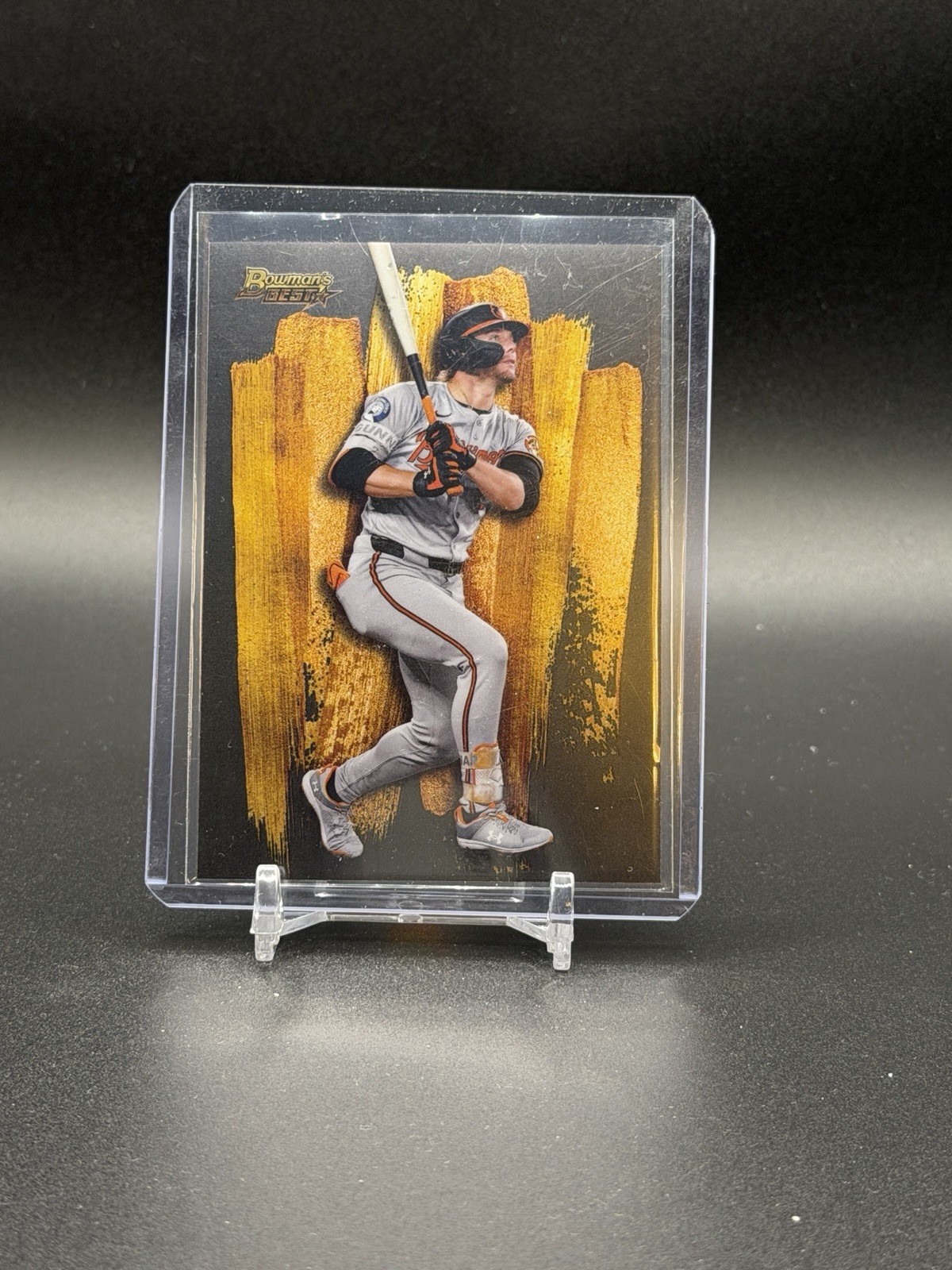 2024 Bowman's Best Gunnar Henderson #SG-24 Strokes of Gold Case Hit Orioles