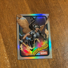 Jane Foster 2025 Topps Chrome Refractor #90 Marvel