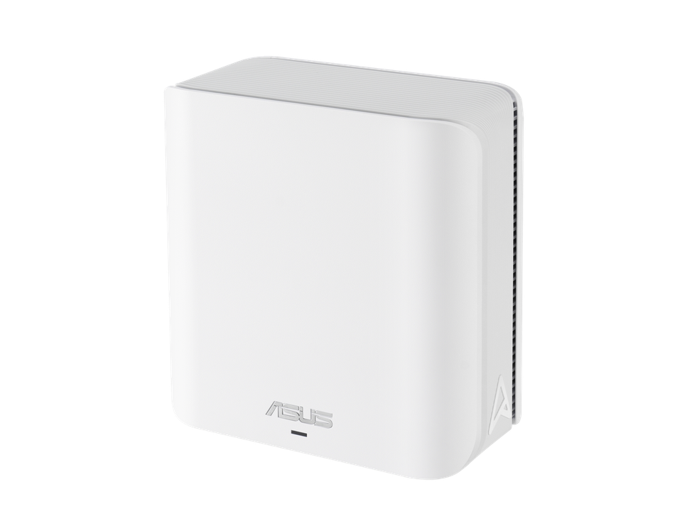 ASUS ZenWiFi BD4 1-Pack - Router Mesh WiFi 7 de Doble Banda, 3600 Mbps, Cobertura de 228m², Dos Puertos 2,5G, Controles de Seguridad y parentales incluidos, Smart Home Master SSIDs - Blanco