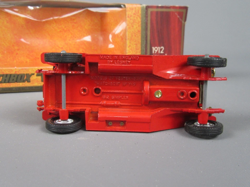 D54 Matchbox Y-9 Simplex 50 PS Doppel-Roadster Modelle Von Gestern + Box 1:48 - Bild 3 von 4