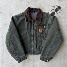 Carhartt YOUTH green detroit work wear jacket