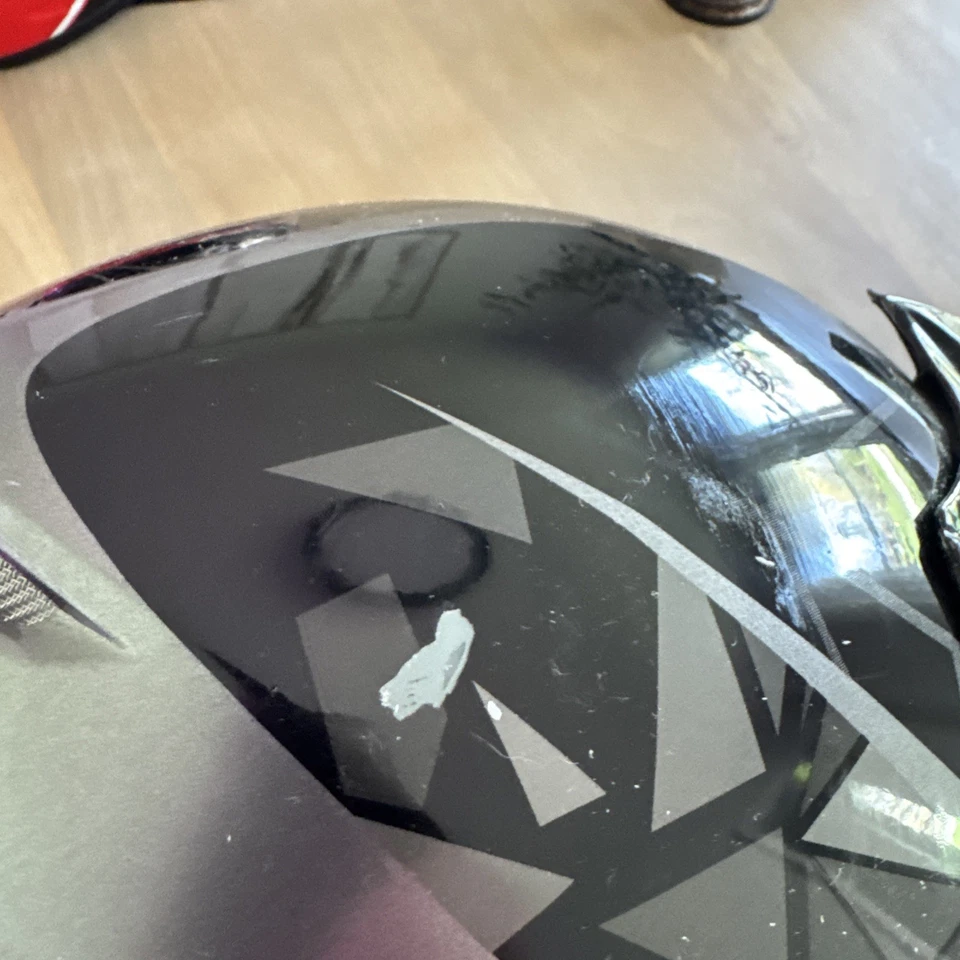 Casco de moto de cross Fly Racing juvenil grande Foto 4 de 4