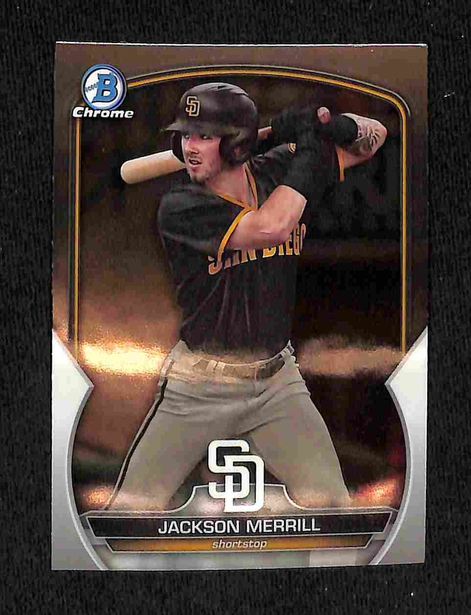 2023 Bowman Draft - Jackson Merrill Chrome #BDC-157 Padres Prospect