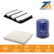 Air Cabin Engine Oil Filters (3 Total) Kit For Nissan TITAN KFM-104224