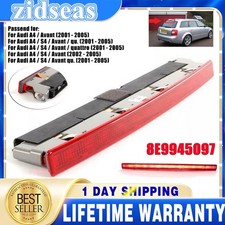 For Audi A4 S4 B6 Avant 2001-04 Red Rear LED High Level Third Brake Light Lamp--