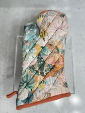 Anthropologie Pastel Pumpkin Oven Mitt