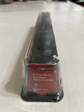 Snap-on 38 Drive 8-19mm 6-pt Semideep Impact Socket Set 212imfmsya Sealed Snap-on 38 Drive 8-19mm 6-pt Semideep Impact Socket Set 212imfmsya Sealed